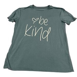 "be kind" women's t-shirt Large